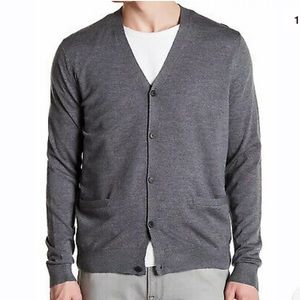 NWT THEORY VNeck Cardigan Sweater New Sovereign XL